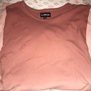 Mens ripped ombré tee from Rue 21